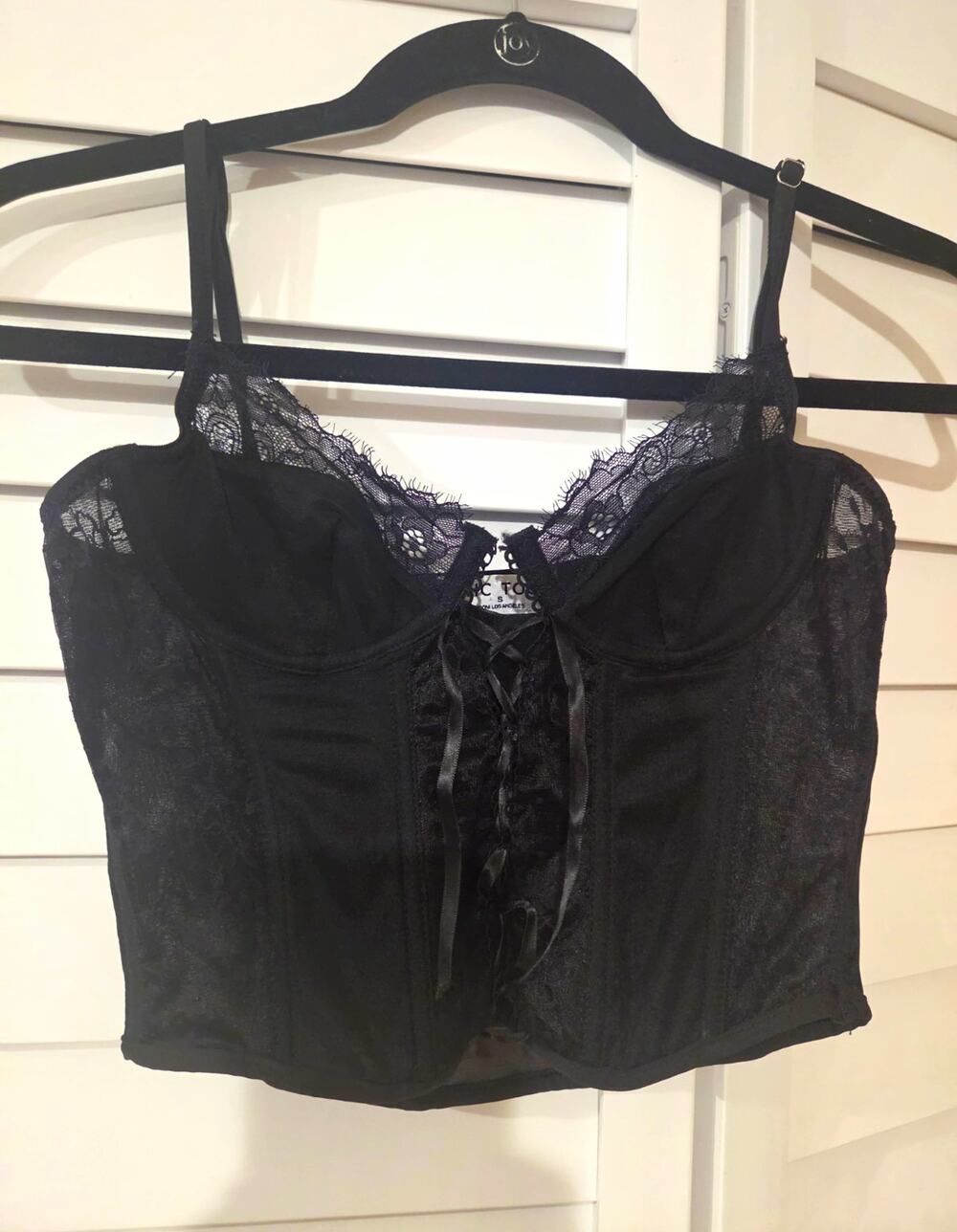 Women's Lace Top Bustier Corset Vintage Y2K DarkFairy Grunge Fashion